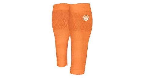 Manguitos de compresión para la pantorrilla bv sport origine naranja