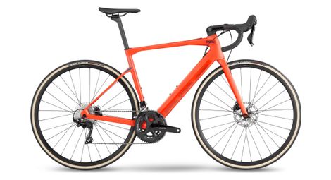 Bmc roadmachine amp tre bicicletta da strada elettrica shimano 105 11s 350 wh 700 mm rosso 2023