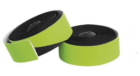 Cinta manillar massi dual wave negro   verde neon