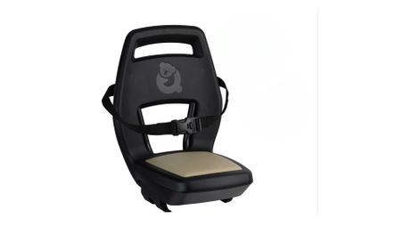 Porte-bébé qibbel junior 6+ (fixation porte-bagages) khaki - noir/beige