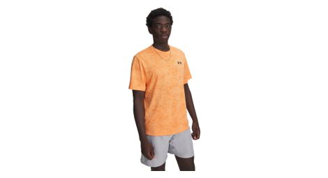 Camiseta de manga corta Under Armour Tech naranja para hombre