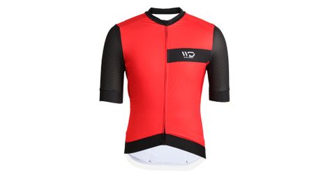 Maillot de cyclisme homme DRAFT rouge/noir