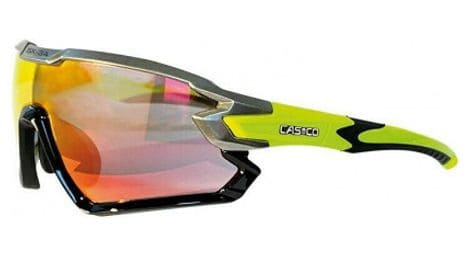 Lunettes casco sx-34 carbonic black neon yellow