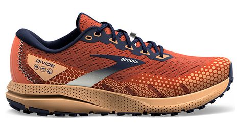 Chaussures de Trail Running Brooks Divide 3 Rouge Bleu