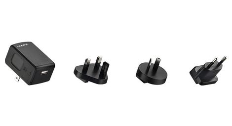 lezyne universal charger kit for lights 5v 2a black