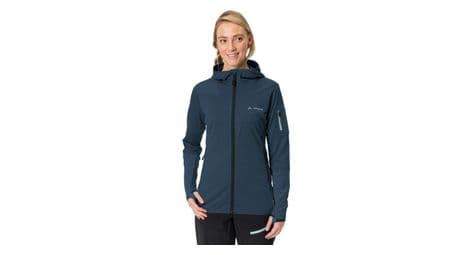 Chaqueta polar vaude monviso azul para mujer