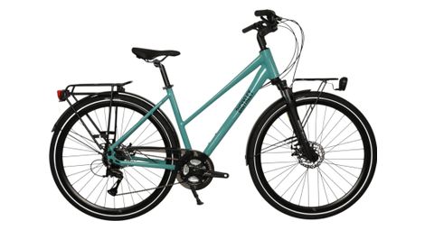 Vélo de Ville Bicyklet Musculaire Urbain Shimano Acera / Altus 8v 700mm Bleu