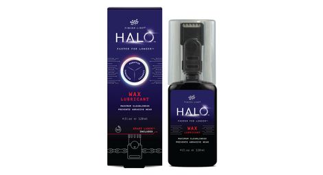 Cire de chaîne finish line halo wax 120ml + applicateur smart luber