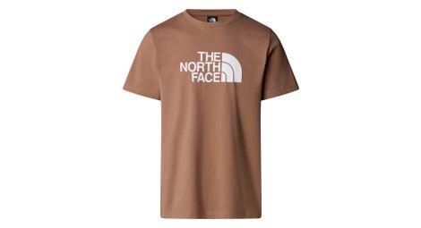 T-shirt uomo uomo uomo manica corta the north face easy brown