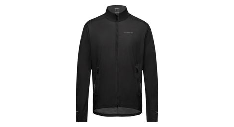 Veste coupe-vent running gore wear concurve windbreaker noir homme