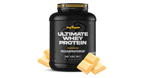 BIGMAN Ultimate whey protein (2kg)  Whey prot&eacute;ine Chocolat Blanc 