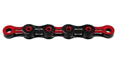 Kmc dlc11 118 link 11v black red chain