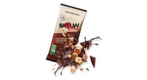 Baouw extra chocolade / hazelnoot energiereep 50g