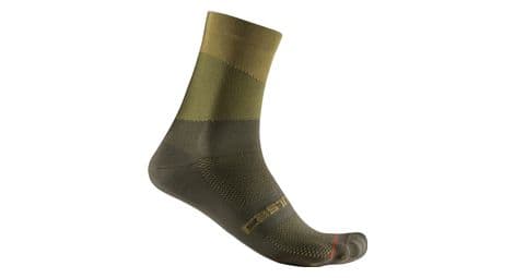 Castelli orizzonte 15 calcetines unisex verde