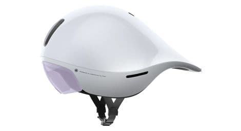 Casco de contrarreloj poc tempor blanco