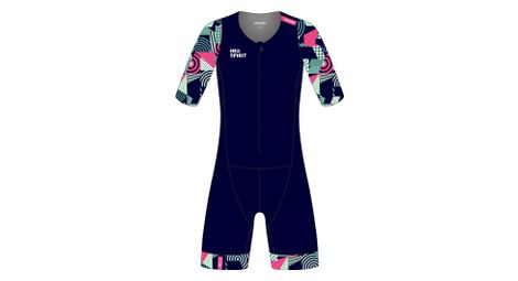 Combinaison Trifonction Huub Her Spirit 2 Bleu Femme