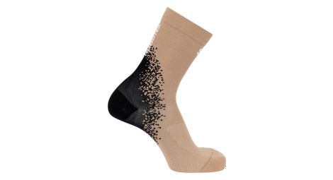 Chaussettes Salomon GRVL Crew Marron