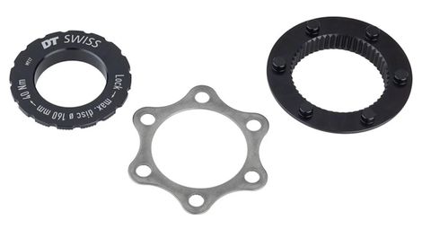 Adaptateur dt swiss center lock vers 6 trous route max 160mm