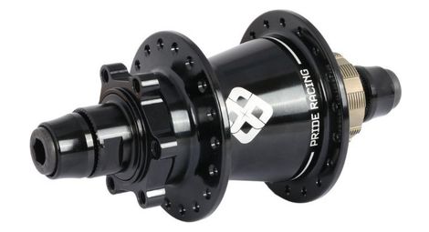 Moyeu Arrière Pride Racing Matrix | 36 Trous | 110x15mm | Disque 6 Trous | Noir