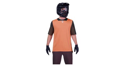 Maillot manches courtes fox defend corail