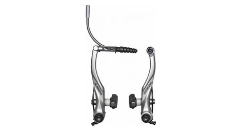 Etrier frein vtt v-brake shimano alivio argent arriere