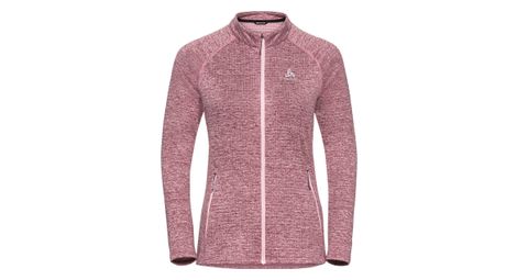 Polaire thermique zippé odlo fli rose femme