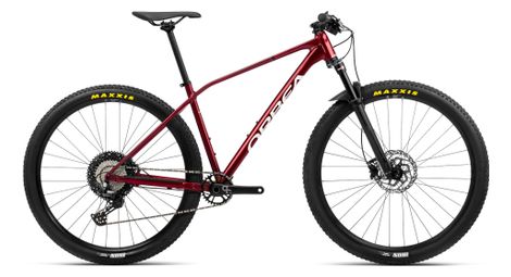 Vtt semi-rigide orbea alma h30 shimano deore 12v 29 rouge metallic dark 2023