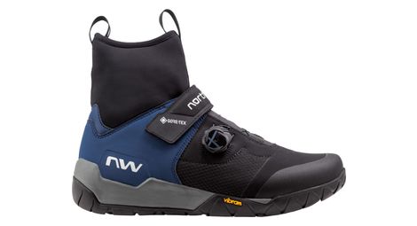 Chaussures de vtt northwave multicross plus gtx noir bleu