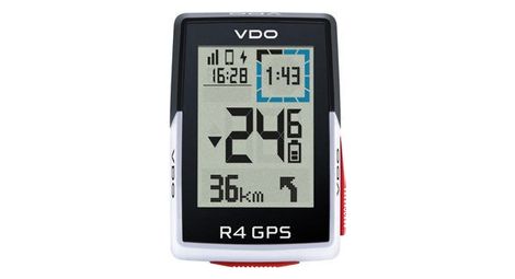 Vdo computer r4 gps gps, support de majordome, usb