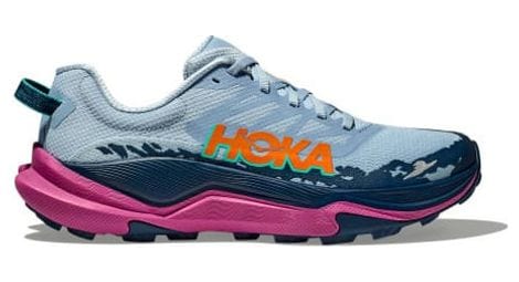 Chaussures trail hoka torrent 4 bleu/rose femme