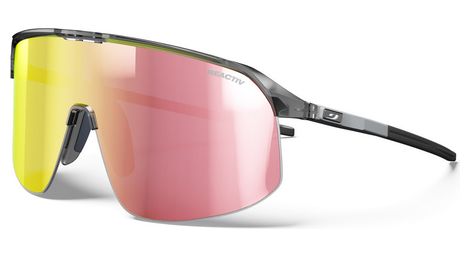 Lunettes julbo density reactiv 1-3 laf noir translucide brillant / gris