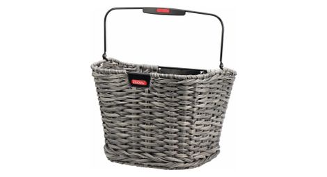 Panier avant klickfix structura schilf gris