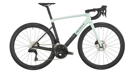 Scott addict rc 30 kapitaal 40 shimano 105 di2 12v 700 mm racefiets groen/zwart 2025