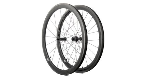 Paire de roues Progress Airspeed A44 Noir | 9x100/9x130 mm | Patins | Shimano