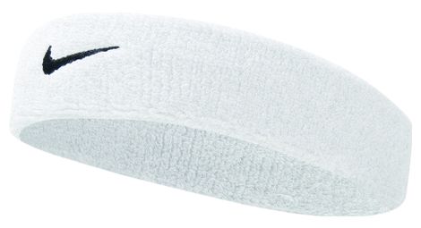 Cinta para la cabeza nike swoosh blanca