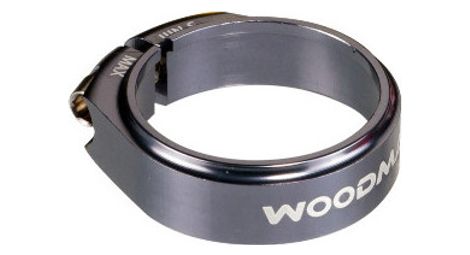 Woodman seat clamp deathgrip sl ti gray 34.9