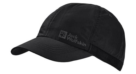 Gorra jack wolfskin strap cap negra