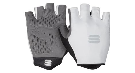 Gants courts sportful race blanc
