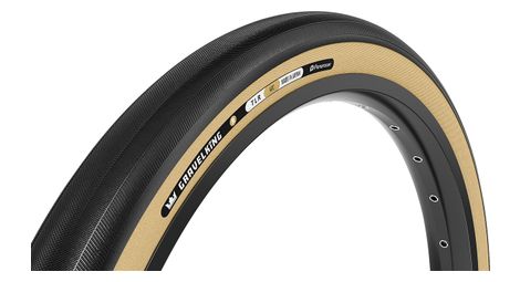 panaracer gravelking r gravel tire 700 mm tubeless ready folding zsg gravel compound beadlock tufftex r black amber sidewall