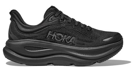 hoka bondi 9 running shoes large black men s