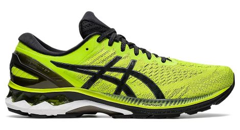 Chaussures de running asics gel kayano 27 jaune noir