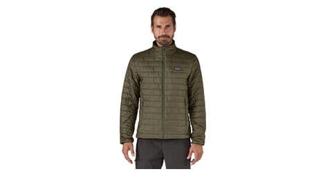 Chaqueta patagonia nano puff verde hombre