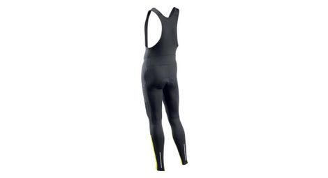 Force 2 Bibtight Lange Tights Schwarz Gelb Fluo