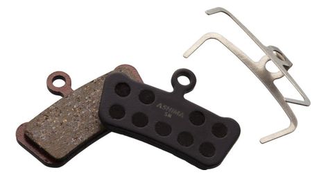 Ashima paire de plaquettes avid trail 4 pistons sram guide semi metallique acier