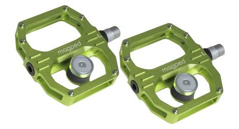 Par de pedales magnéticos magped sport 2 200n verde