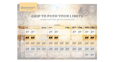 Pneu vtt continental kryptotal fr 27 5 tubeless ready souple enduro casing soft compound e bike e25