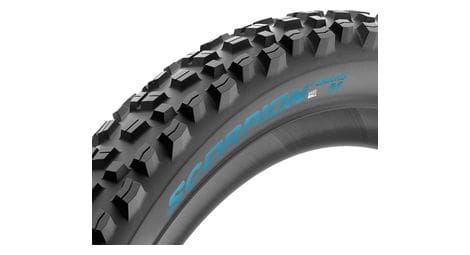 Neumático pirelli scorpion enduro m 29'' tubeless soft smartgrip gravity hardwall turquesa para bicicleta de montaña