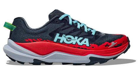 Chaussures trail hoka torrent 4 bleu/rouge femme