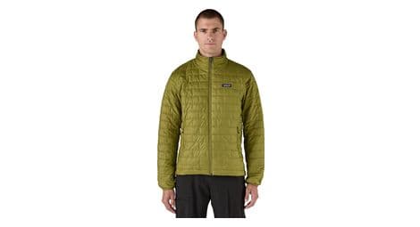 Chaqueta patagonia nano puff verde hombre