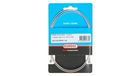 Cable de frein elvedes en inox o 1 5 mm 4000 mm